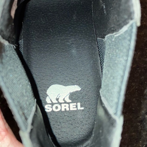 New Sorel Joan of Arctic Wedge III Chelsea Bootie, Waterproof Leather Ankle Boot - Picture 11 of 16